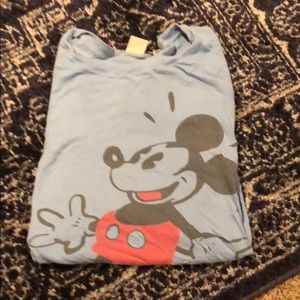 Large Mickey Mouse junk food shirt